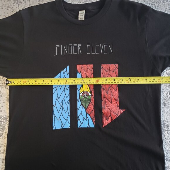 Finger Eleven Black Band Tshirt - Picture 4 of 6